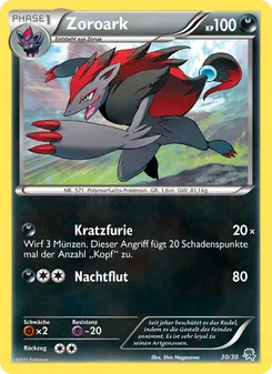 Carte Zoroark, BW Kit du dresseur (Zoroark)