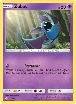 Carte Nosferapti, SM Kit du dresseur (Raichu d'Alola)