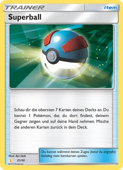 Carte Super Ball n° 21