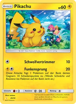 Carte Pikachu, SM Kit du dresseur (Raichu d'Alola)