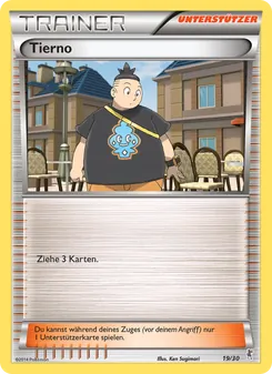 Carte Tierno n° 19