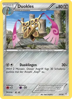 Carte Dimoclès, XY Kit du dresseur (Scalproie)