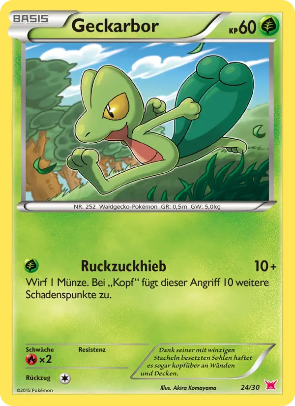 Treecko (German)
