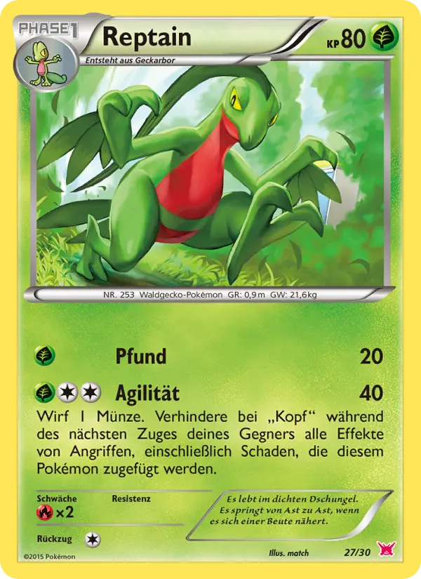 Grovyle (German)
