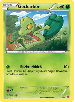 Carte Arcko, XY Kit du dresseur (Latias)