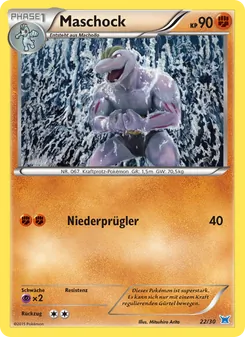 Carte Machopeur, XY Kit du dresseur (Latios)