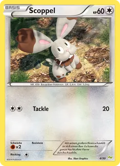 Carte Sapereau, XY Kit du dresseur (Bruyverne)
