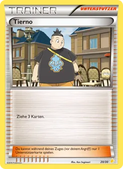 Carte Tierno n° 20