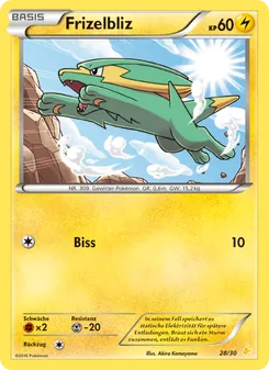 Carte Dynavolt, XY Kit du dresseur (Pikachu Libre)