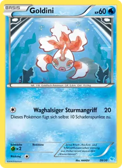 Carte Poissirène, XY Kit du dresseur (Suicune)