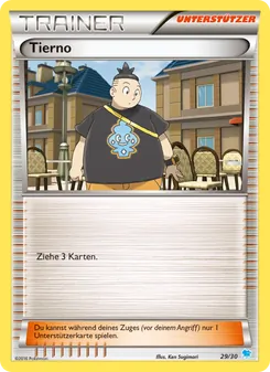 Carte Tierno n° 29