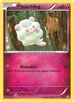 Carte Sucroquin, XY Kit du dresseur (Grodoudou)