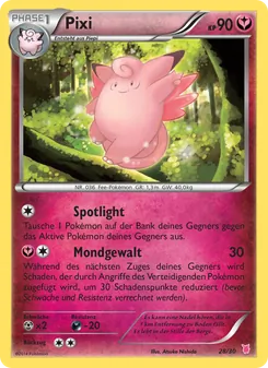 Carte Mélodelfe, XY Kit du dresseur (Grodoudou)