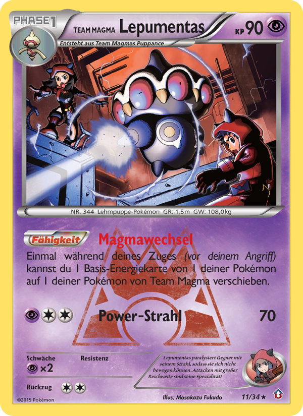 Team Magma's Claydol