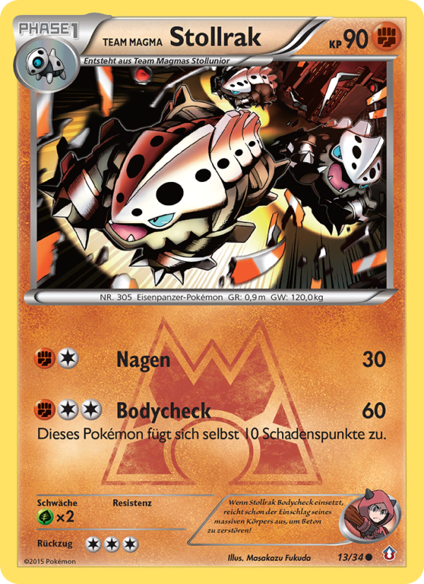 Team Magma's Lairon