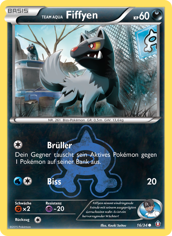 Team Aqua's Poochyena