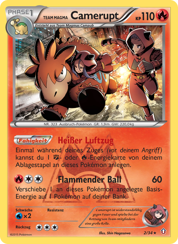 Team Magma's Camerupt