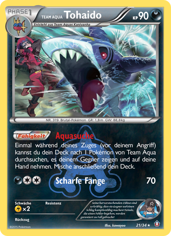Team Aqua's Sharpedo