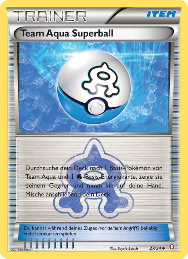 Team Aqua's Great Ball (German)