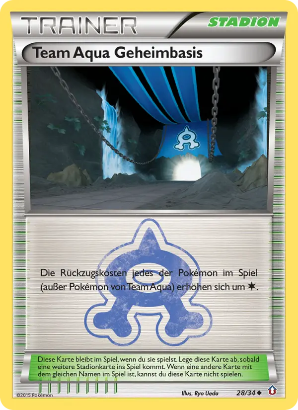 Team Aqua's Secret Base (German)