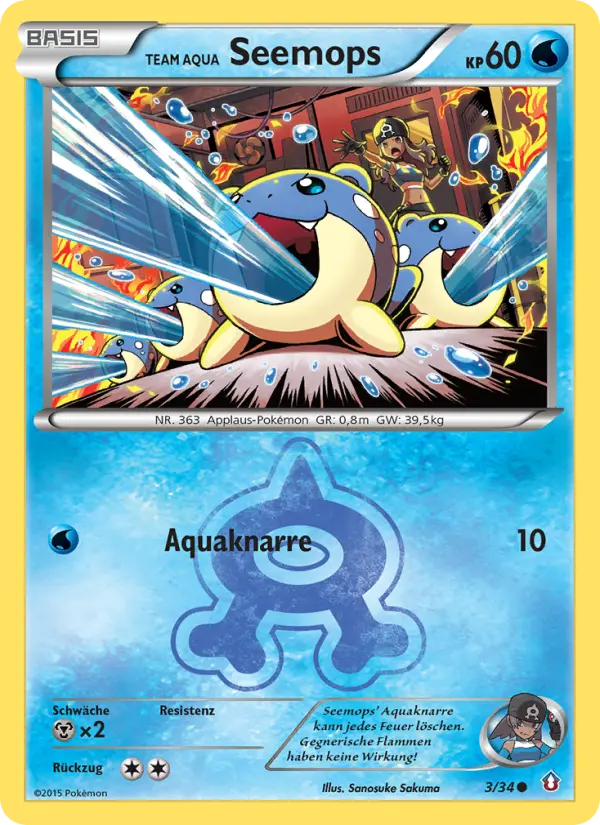 Team Aqua's Spheal