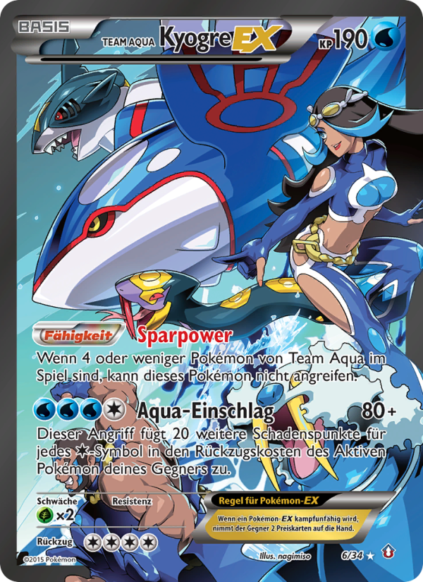 Team Aqua's Kyogre-EX