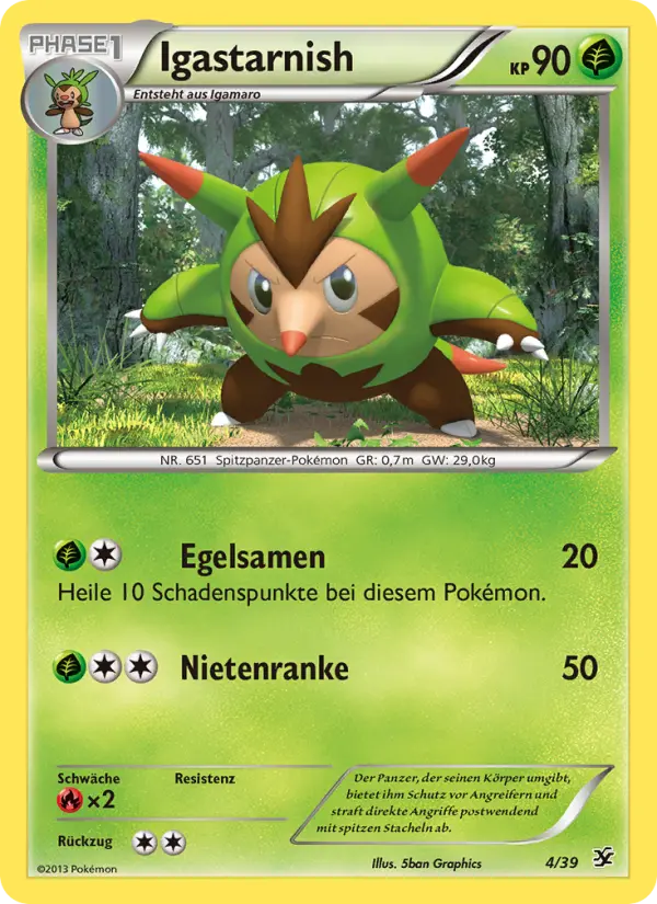 Igastarnish card image
