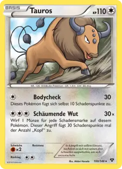 Tauros – XY Nr. 100