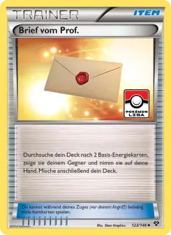 Brief vom Prof. – XY Nr. 123