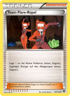 Team Flare-Rüpel – XY Nr. 129