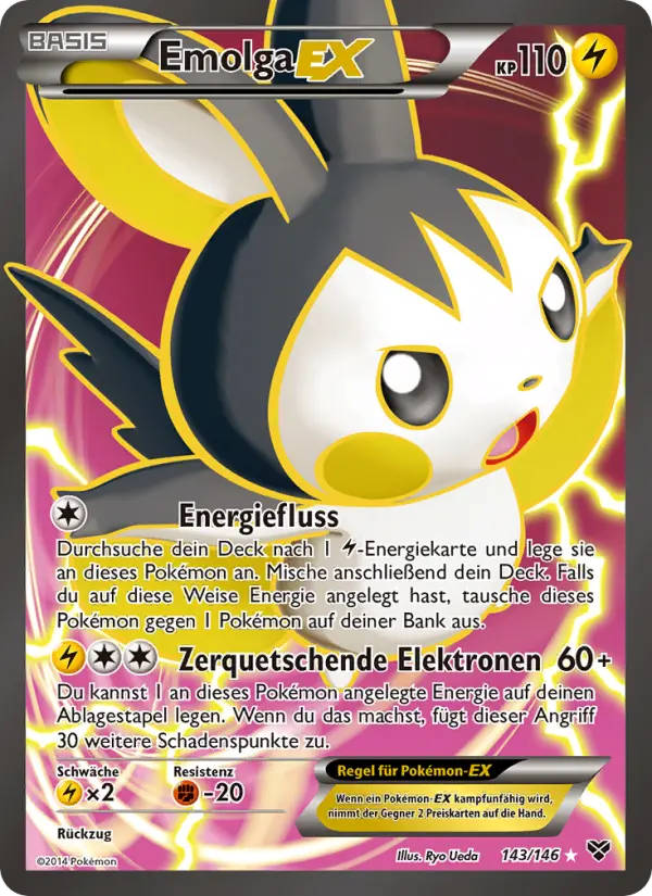 Emolga EX card image