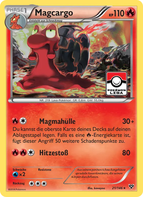 Magcargo card image