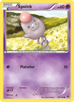 Spoink – XY Nr. 49