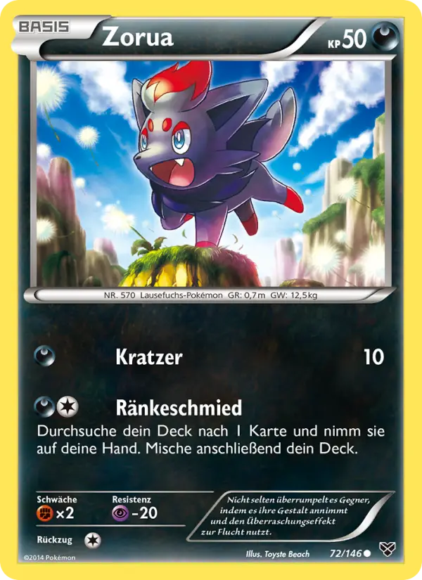 Zorua card image