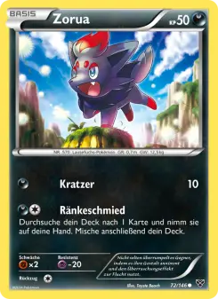 Zorua – XY Nr. 72