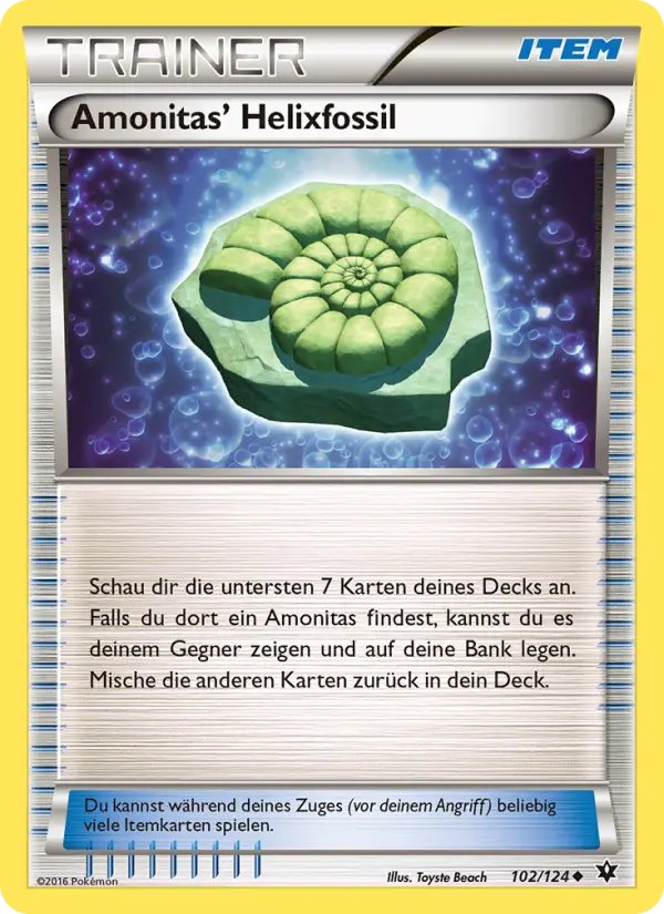 Amonitas Helixfossil card image