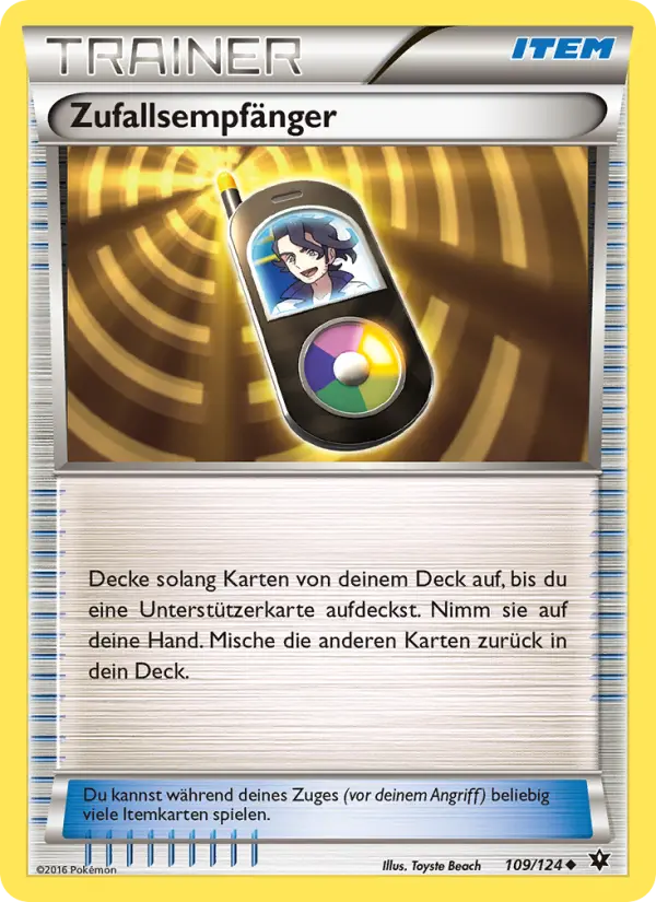 Zufallsempfänger card image