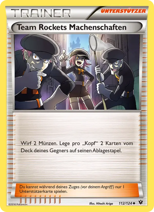 Team Rockets Machenschaften card image