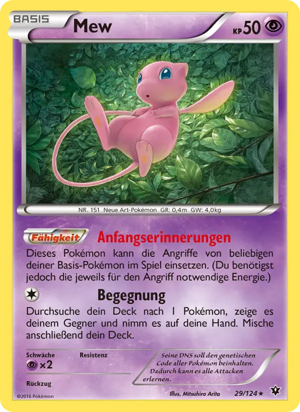 Mew card image
