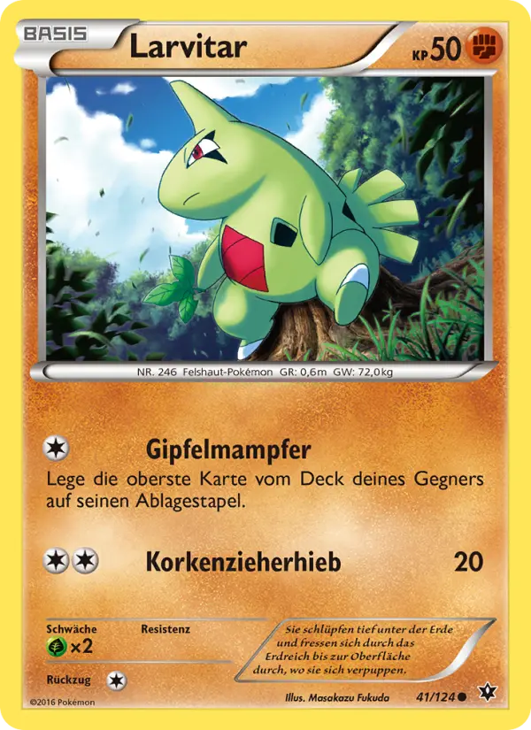 Larvitar card image