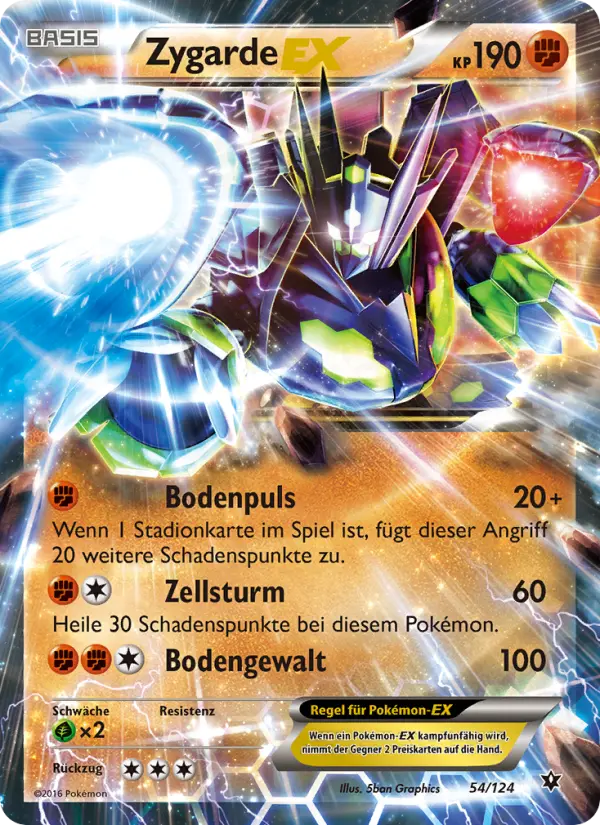 Zygarde EX card image