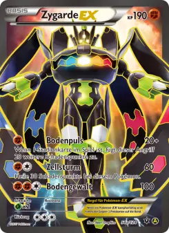 Zygarde EX – Schicksalsschmiede Nr. 54a