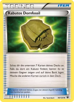 Kabutos Domfossil – Schicksalsschmiede Nr. 96