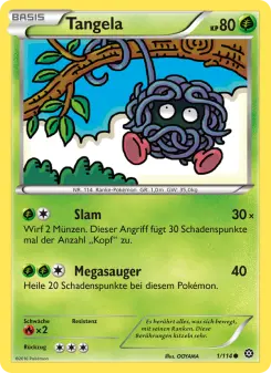 Tangela – Dampfkessel Nr. 1