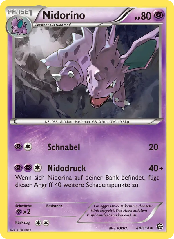 Nidorino card image