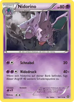 Nidorino – Dampfkessel Nr. 44