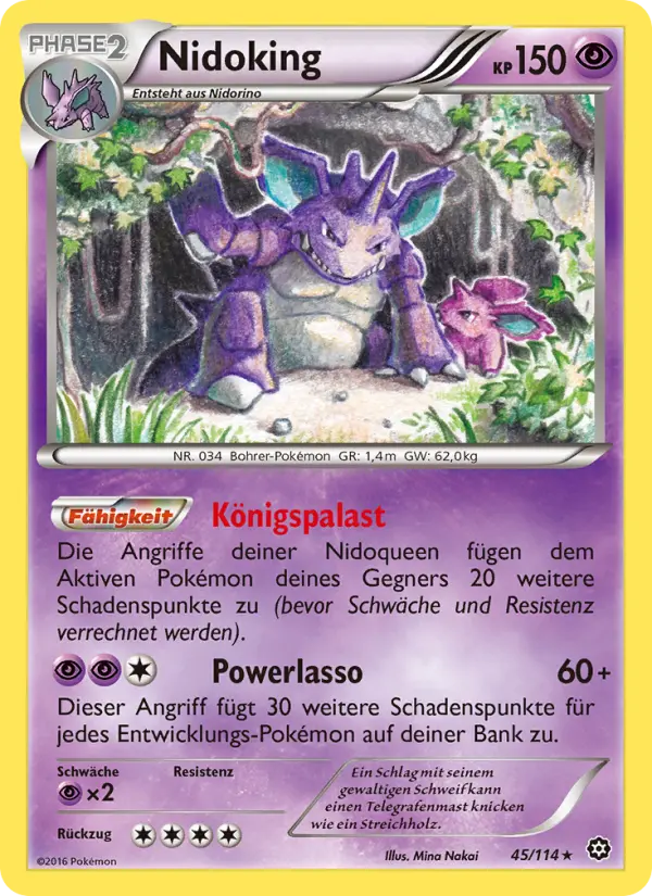 Nidoking card image