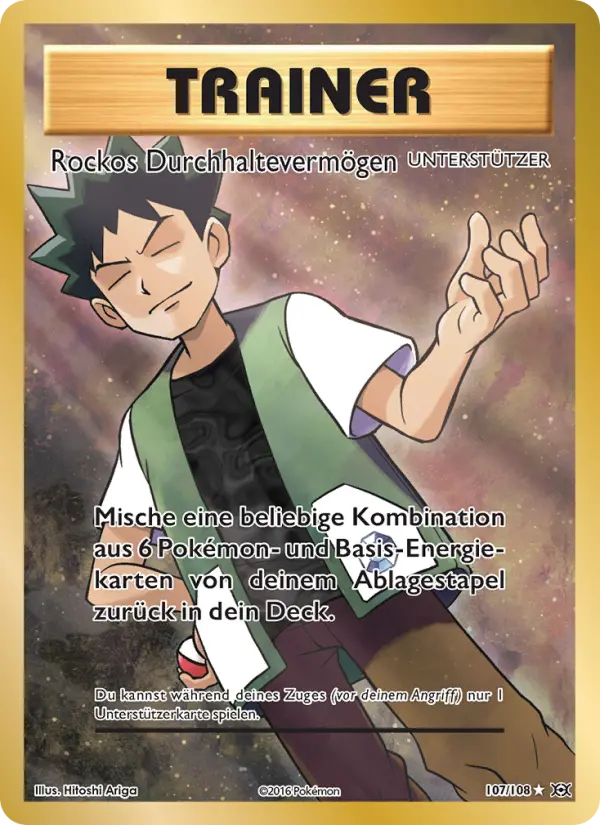 Rockos Durchhaltevermögen card image
