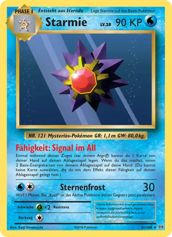 Starmie card image
