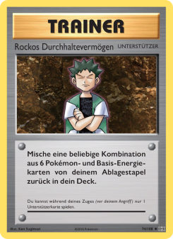 Rockos Durchhaltevermögen